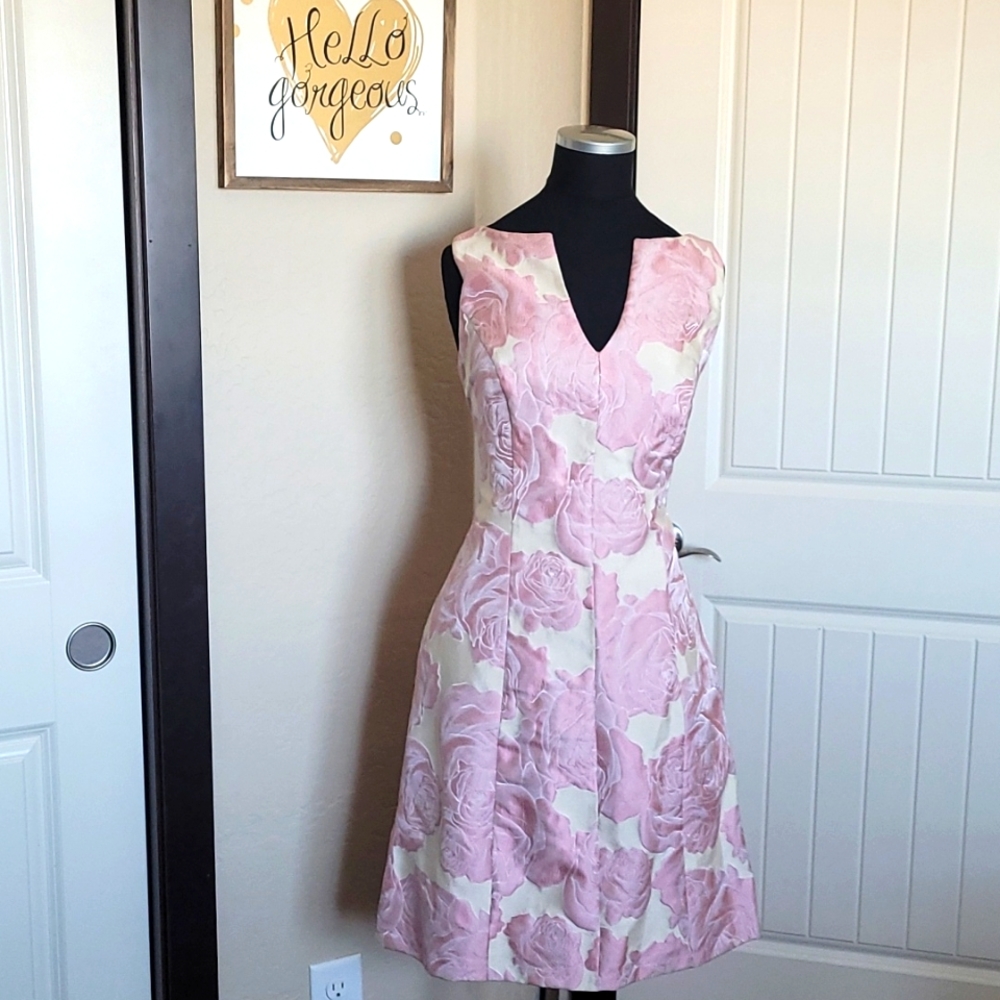 Roz & Ali Fitted Dress POCKETS